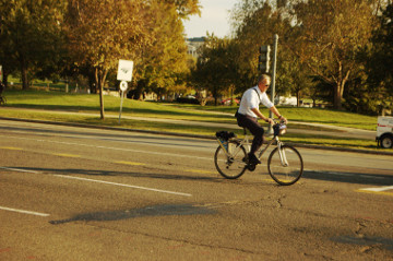 middle aged white guy bikes