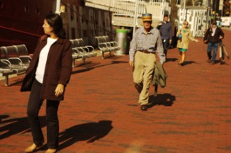 Baltimore 31 Oct 16 inner harbor man in hat